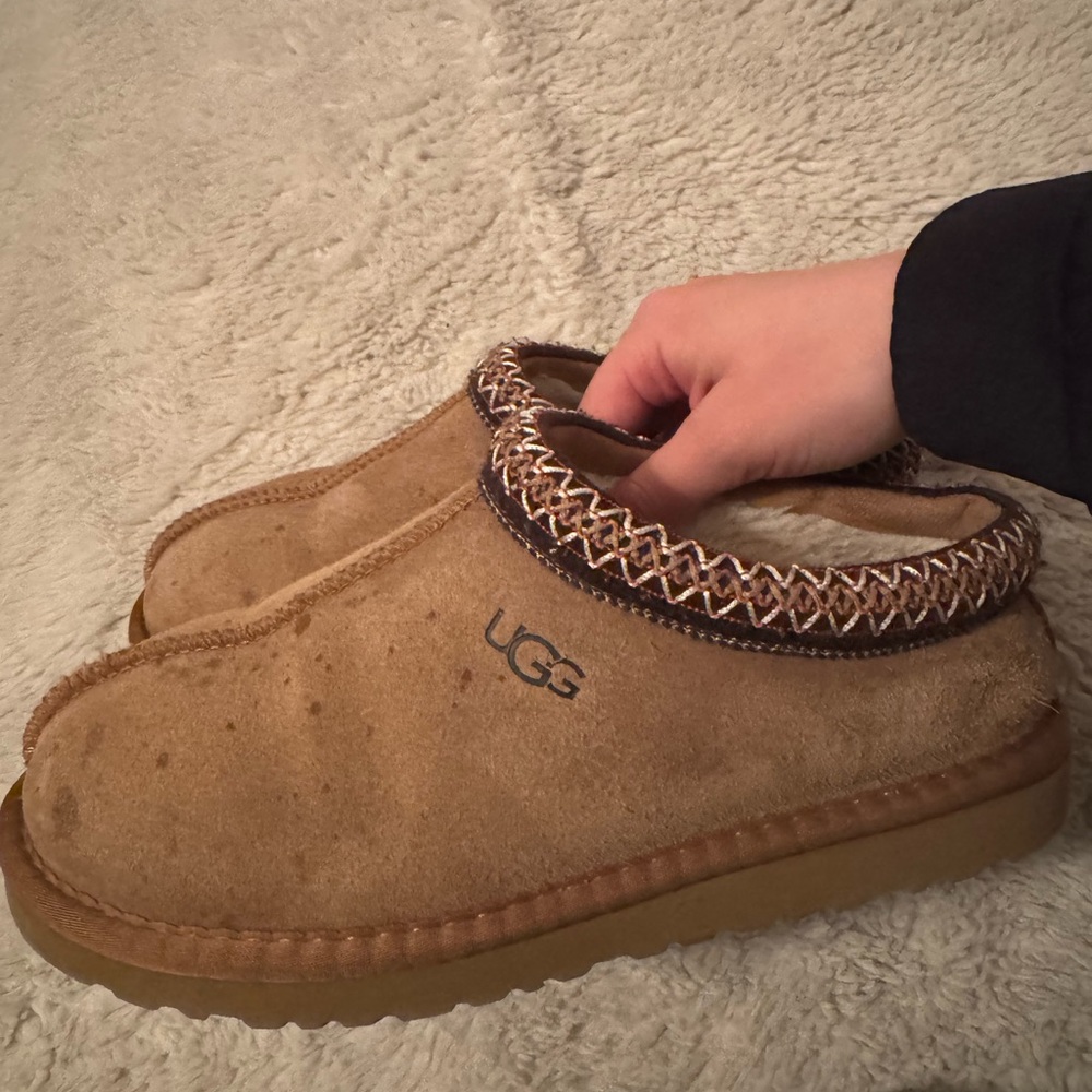 UGG Brown Tasman Slippers